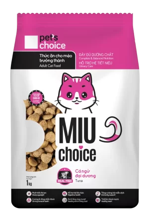 Thức ăn cho Mèo trưởng thành Miu Choice - 1kg