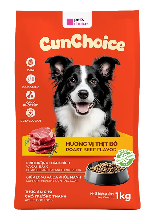 Thức ăn cho Chó trưởng thành CUN CHOICE – 1kg